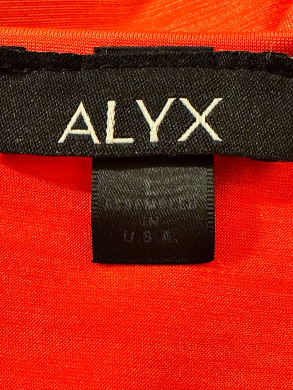 Alyx Bright Orange Scoop-Neck Short Sleeve Top - Picture 8 of 8